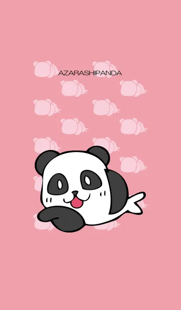 [LINE着せ替え] アザラシパンダ ピンクの画像1