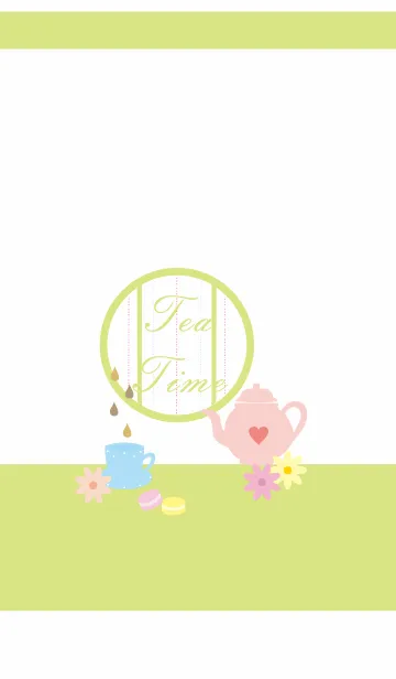 [LINE着せ替え] Tea*Timeの画像1