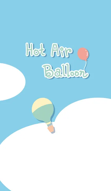 [LINE着せ替え] Hot Air Balloon Styleの画像1