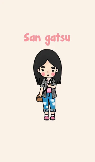 [LINE着せ替え] San gatsuの画像1