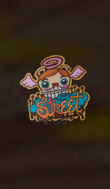 [LINE着せ替え] Street bear by Vanilla Sugarの画像1