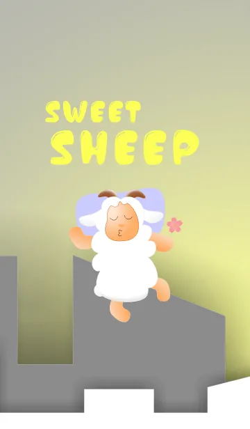 [LINE着せ替え] Sweet Sheepの画像1