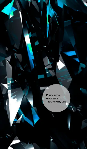 [LINE着せ替え] Crystal artistic techniqueの画像1