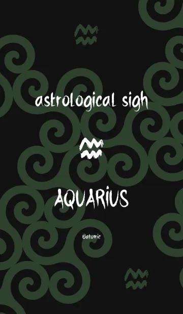 [LINE着せ替え] アストロロジカルサイン<宝瓶宮>の画像1