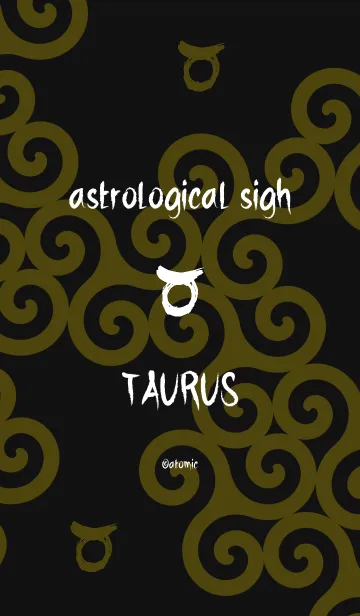 [LINE着せ替え] アストロロジカルサイン<金牛宮>の画像1