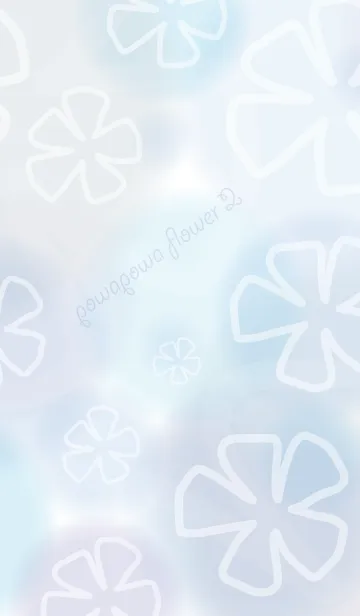 [LINE着せ替え] powapowa flower 2の画像1