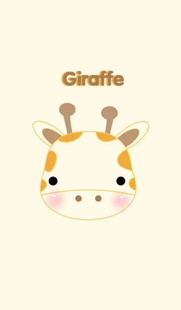 [LINE着せ替え] Giraffe Themeの画像1