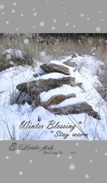 [LINE着せ替え] * Winter Blessing * Stay warmの画像1