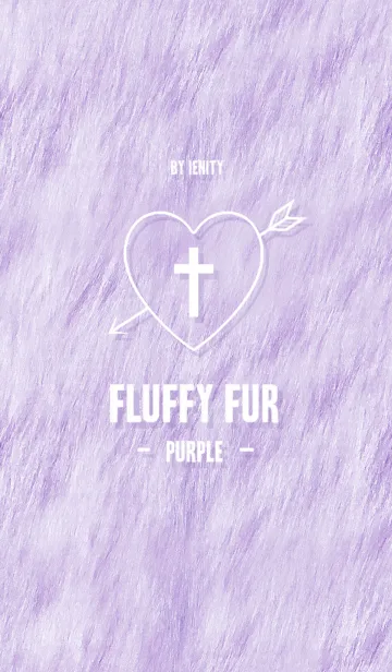 [LINE着せ替え] fluffy fur theme - Purple -の画像1