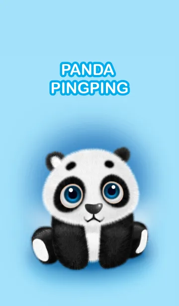 [LINE着せ替え] Panda Buleの画像1