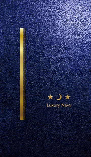 [LINE着せ替え] Luxury Navy modeの画像1