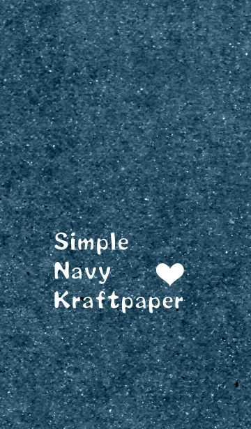 [LINE着せ替え] ネイビー×クラフト紙風の画像1