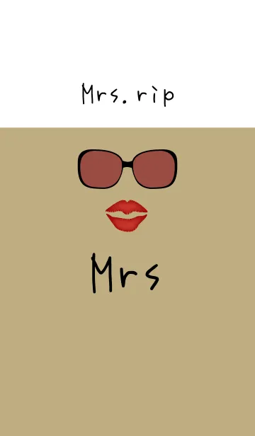 [LINE着せ替え] Mrs.ripの画像1