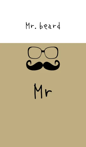 [LINE着せ替え] Mr.beardの画像1