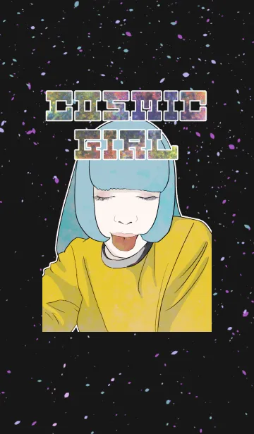 [LINE着せ替え] =COSMIC GIRL=の画像1