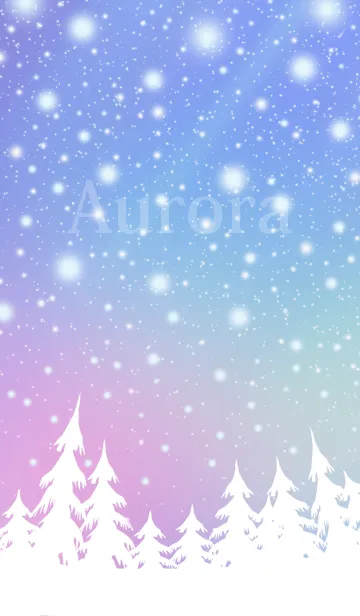 [LINE着せ替え] 美しい空＿Aurora＃6の画像1