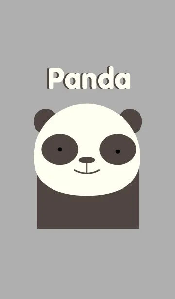 [LINE着せ替え] Simple Panda theme v.2の画像1