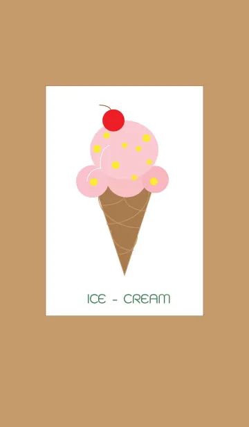 [LINE着せ替え] Ice-cream themeの画像1