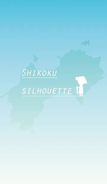 [LINE着せ替え] Shikoku silhouette～四国シルエット～の画像1