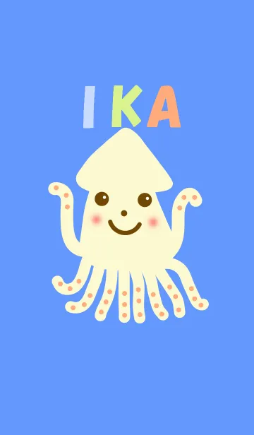 [LINE着せ替え] いかさんの画像1