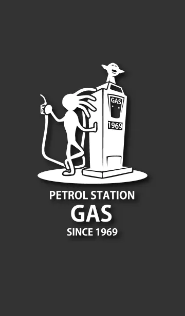 [LINE着せ替え] Petrol Station ＆ Kokopelliの画像1