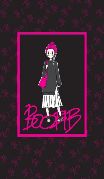[LINE着せ替え] Boobib Pinkの画像1