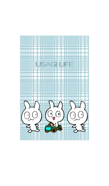 うさぎらいふのLINE着せ替え