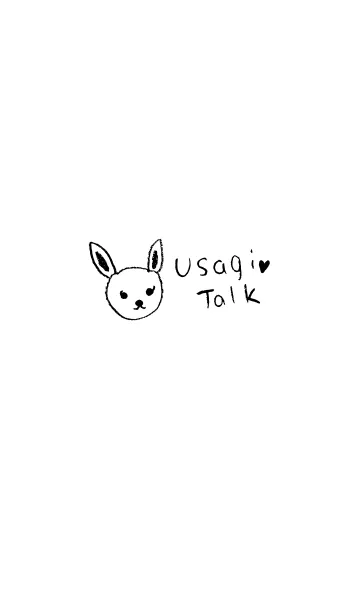 [LINE着せ替え] usagi talkの画像1