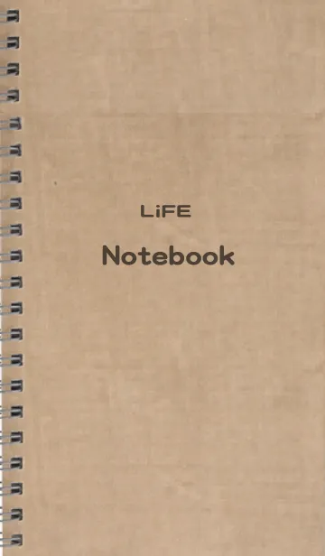 [LINE着せ替え] life notebookの画像1