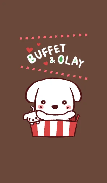 [LINE着せ替え] Olay ＆ Buffet T.の画像1