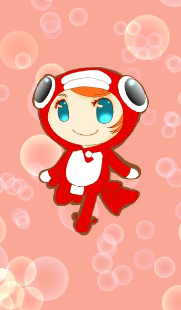 [LINE着せ替え] 金魚ちゃんの画像1