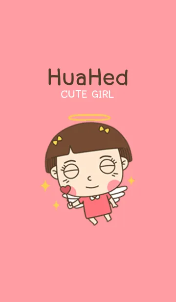 [LINE着せ替え] HuaHed : Cute Girlの画像1