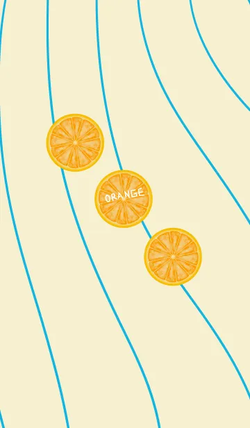 [LINE着せ替え] クールオレンジの画像1