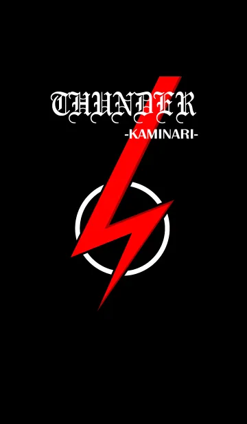 [LINE着せ替え] Thunder -KAMINARI-の画像1