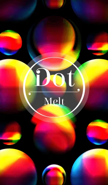 [LINE着せ替え] Dot - Meltの画像1