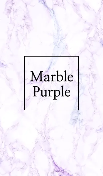 [LINE着せ替え] Marble Purple Simpleの画像1