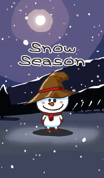 [LINE着せ替え] Snow Seasonの画像1