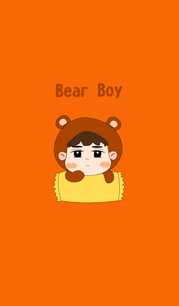 [LINE着せ替え] Cute Bear Boyの画像1