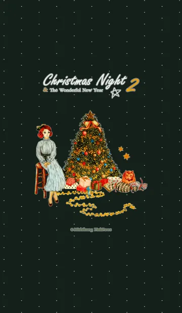 [LINE着せ替え] Christmas Night ＆The Wonderful New Year2の画像1