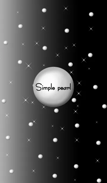 [LINE着せ替え] Simple pearlの画像1