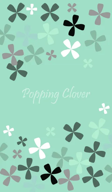 [LINE着せ替え] Popping Cloverの画像1