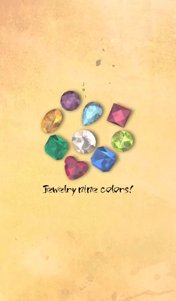 [LINE着せ替え] Jewelry nine colors！の画像1