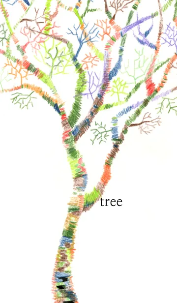 [LINE着せ替え] color treeの画像1