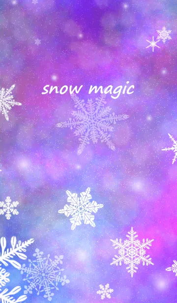[LINE着せ替え] snow magicの画像1