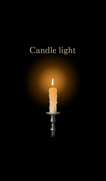 [LINE着せ替え] ロウソクの明かりの画像1