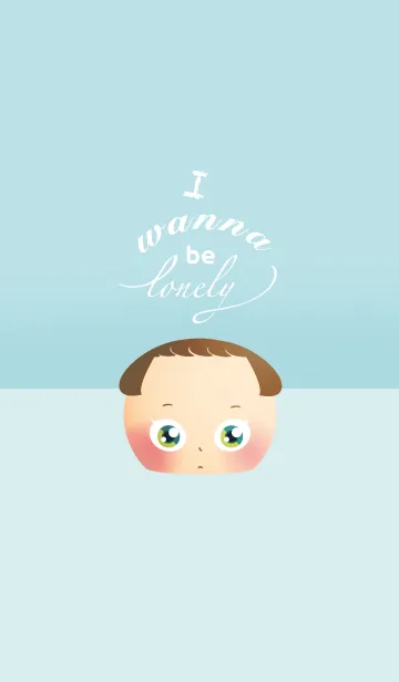 [LINE着せ替え] 私はひとりになりたいのの画像1