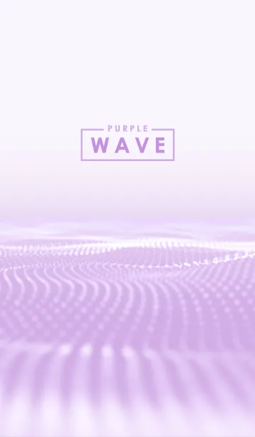 [LINE着せ替え] Purple Wave (Light)の画像1