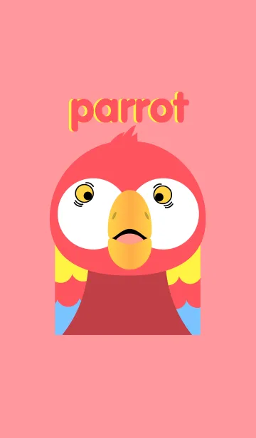 [LINE着せ替え] Simple parrot themeの画像1