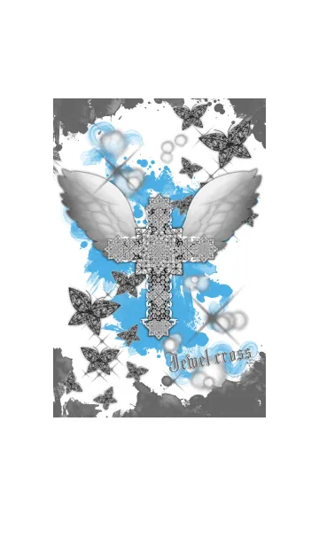 [LINE着せ替え] Jewel cross -Angel White-の画像1