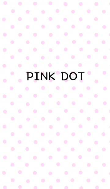 [LINE着せ替え] PINK_DOTの画像1